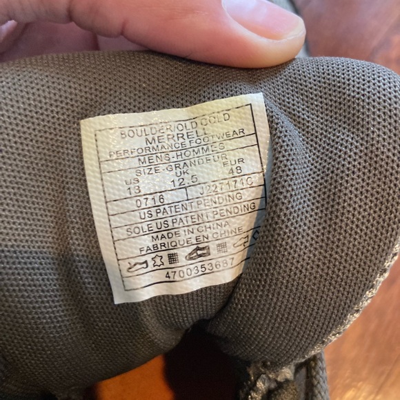 Merrell hiking boots. - Picture 4 of 4